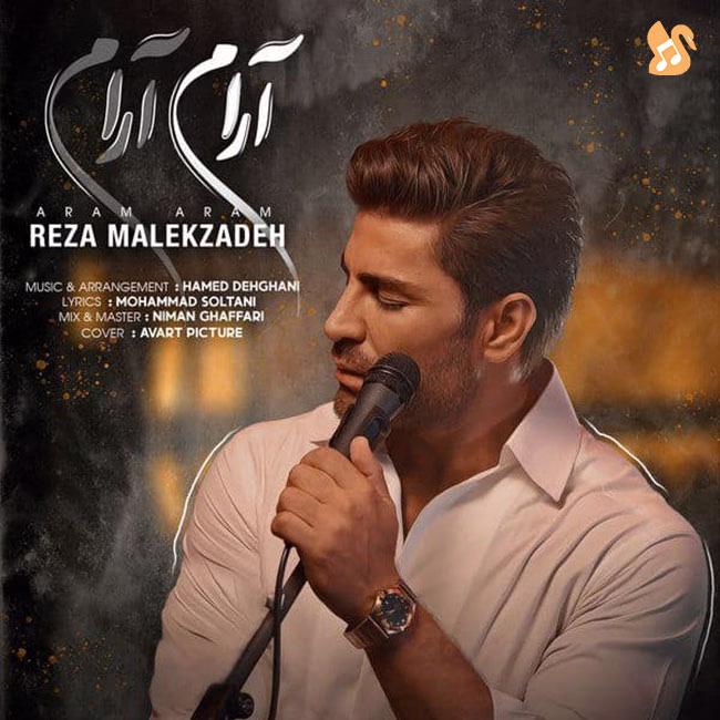 🎵کاور آهنگ جدید آرام آرام از رضا ملک زاده